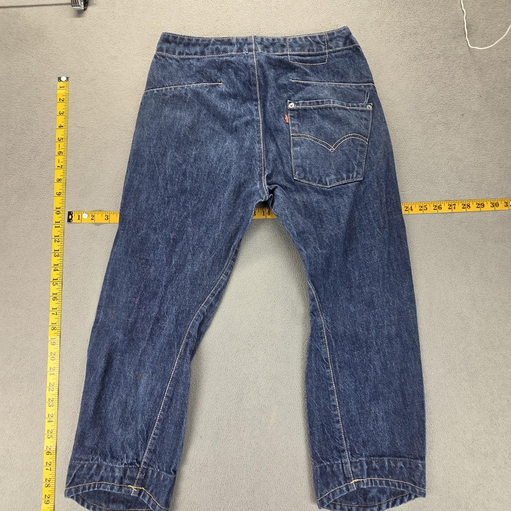 Vintage Levis Engineered‎ Jeans Mens Blue Twisted Straight Leg Fits 26x22